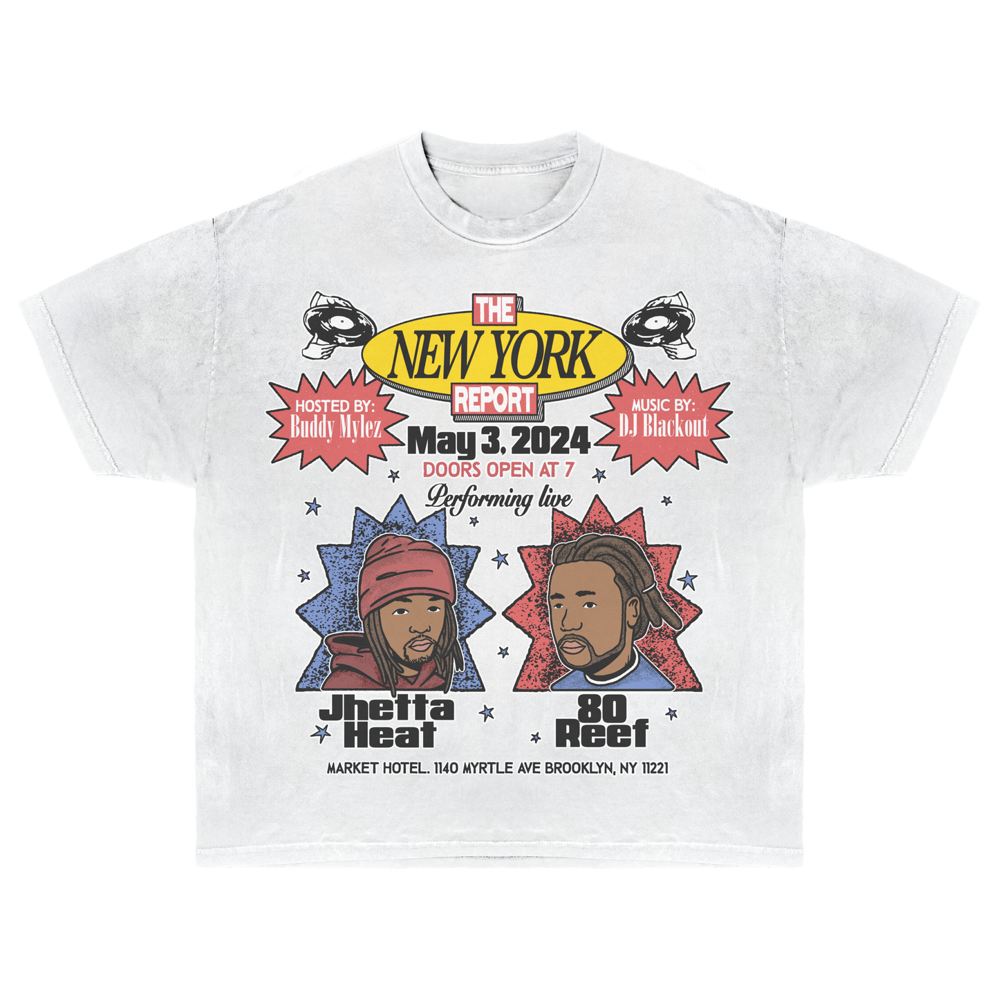 “Live at the Market” T-Shirt